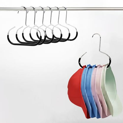 6 Pcs - Hat Hangers for Closet | Multipurpose Cap Hanger for Baseball Caps, Closet Purse Organizers & Belt Organizer | Closet Accessories for Men and Women - style: G
