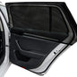 Car Window Shades, 2 Pack Breathable Mesh Side Sun Stretch Screens for Baby/Camping Heat Block UV Protection, Back Covers Car, Truck, SUV, Van-(Large 49"x22") - size: Large