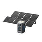 Anker SOLIX C300 DC Power Bank Station and 60W Solar Panel, 288Wh Portable Power Station, LiFePO4 Battery, 300W Solar Generator, for Outdoor, Camping, Traveling, and Emergencies - style: C300 DC + 60 W Solar Panel