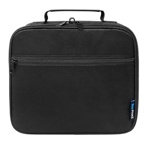 Medium Travel Pill Bottle Organizer, Slim Medicine Bag, Carrier for Medications and Medical Supplies - Black - color: - M Black