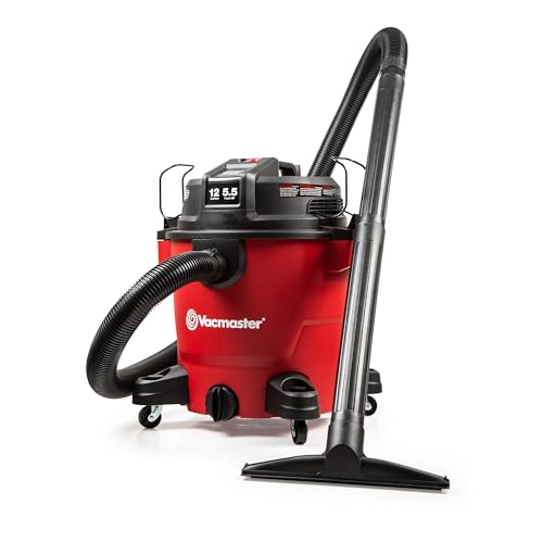 Vacmaster 12-Gallon 5.5 Peak HP Heavy-Duty Wet/Dry Vacuum - VJH1211PF 1101 - size: 12 Gallon