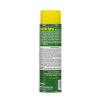 Sweet Air Spray,16 Ounces Aerosol Odor Neutralizer Spray With Strong But Pleasant Cherry Scent, Works Fast to Eliminate Unwanted Fuel, Garbage, HVAC Odors, Made In USA (60-520) - size: 1 Ounce (Pack of 1)