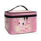 Flashideas Cute Axolotl Makeup Bag Skincare Bag Large Capacity Travel Toiletry Bag Easy to Take Can Hold Makeup Brushes Skincare with Handle for Jewelry, Lipstick, Cosmetic Box - color: Cute Axolotl 1