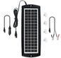 Sunway Solar Solar Car Battery Trickle Charger & Maintainer 5W Solar Panel Power 12V Charger kit Waterproof for Car Automotive RV Marine Boat Truck Motorcycle Trailer Tractor Powersports Snowmobiles - size: 5W