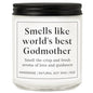 Godmother Proposal Gift for Women, Birthday Mothers Day Godmother Gifts from Godchild for Her, Will You Be My Godmother Ideas - Lavender Candle - style: Godmother