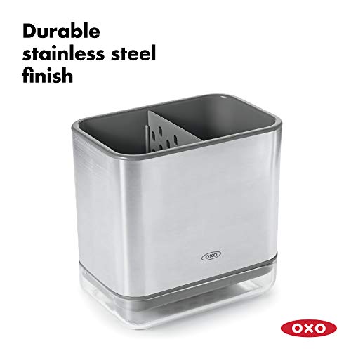 OXO Good Grips Stainless Steel Sinkware Caddy - color: Stainless Steel