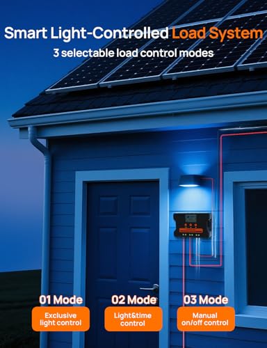 ECO-WORTHY Solar Charge Controller 30A with Bluetooth,WiFi, APP Remote Connection, Solar Panel Custom Battery Regulator, Dual USB Port Auto 12V/24V PWM for FLD/LiFePO4/SLD/GEL RV Solar System - style: 30A (Bluetooth&WiFi)