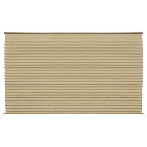 NOVINO RV Blinds Shades for Camper Window,RV Pleated Shades Camper Blinds for Travel Trailers Motorhome Motor Coach-62 W x 38" L - color: Cappuccino, size: 62"W x 38"H