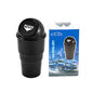 Mini Auto Car Garbage Can Automotive Vehicle Rubbish Bins, Small Trash Can Cup Holder for Bedroom Office Desk Home (Black 1 Pack) - color: Black