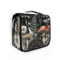 Mushroom Moon Phase Fern Hanging Toiletry Makeup Bag Travel Organizers Toiletries Cosmetics Bag for Women - color: Mushroom Moon Phase Fern