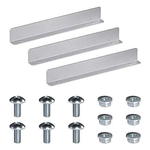 AA Products P-SH-Divider-A Shelf Divider Shelf Accessories Designed for 13" Depth Van Shelving Storage, Set of 3 - Grey - size: 13"D - Basic Version