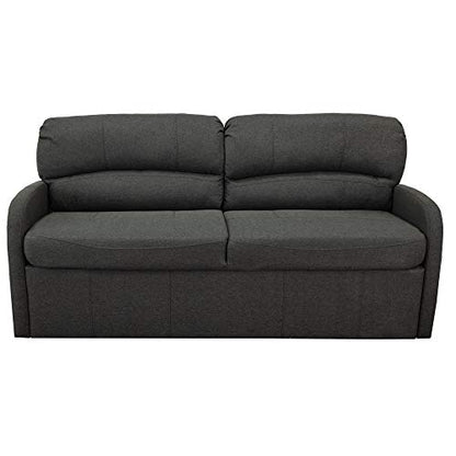RecPro 70" RV Jack Knife Sofa w/Arms | RV Sleeper Sofa | RV Couch | RV Living Room (Slideout) | Camper Furniture (Fossil) - color: Fossil