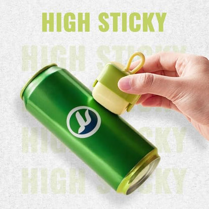 Reusable Lint Roller Mini, Washable Sticky Roller for Travel & Clothes & Furniture & Purse, Portable Pet Hair Lint Remover Ball for Dog Cat Fur (Green) - color: Green