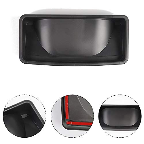 RT-TCZ JK Dashboard Storage Organizer Tray Phone Sunglasses Box Container for 2007-2010 Jeep Wrangler JK JKU Unlimited