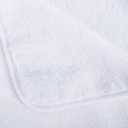 POLYTE Quick Dry Lint Free Microfiber Bath Sheet, 35 x 70 in, Pack of 2 (White) - color: White