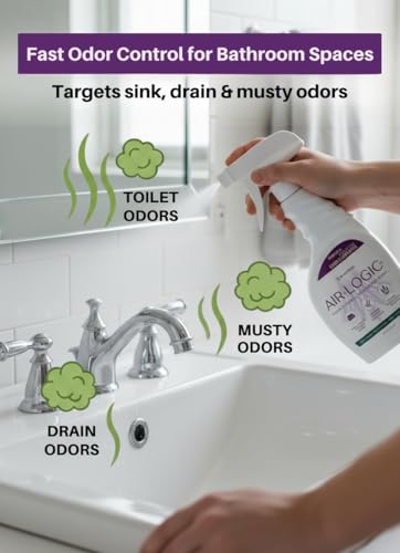 Dual-Action Odor Eliminator Spray 32 Fl Oz, Plant-Based Instant Knockdown & Enzymatic Deodorizer for Home, Neutralizes 16 Odor Sources, Bleach-Free, Fabric & Surface Safe, Lavender Lemon - size: 32 Fl Oz (Pack of 1)