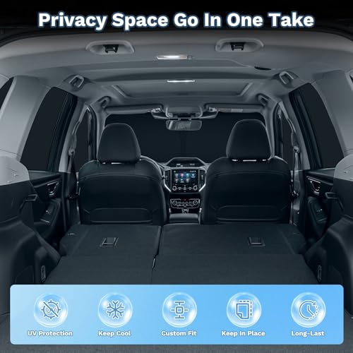 KUST Car Window Shades for Hyundai Palisade LX3 2026 Windshield Sun Shade Side Window Cover UV Block Privacy Protection Accessories for Camping Blackout Rear Back Full Set 8PCS - size: FOR | Hyundai Palisade LX3 2026 (8pcs)
