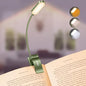 Gritin 16 LED Rechargeable Book Light for Reading in Bed- Eye Caring 3 Color Temperatures, Stepless Dimming Brightness, 80 Hrs Runtime, Lightweight Flexible Clip on Light for Book Lovers-Dark Green | Eye Caring 3 Color Temperatures, Stepless Dimming Brigh