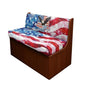 USA 250th Anniversary RV Dinette Cushions Covers for Travel, American Flag RV Dinette Booth Set Stretch Sofa Seat Slipcovers - color: 250th Anniversary American Flag