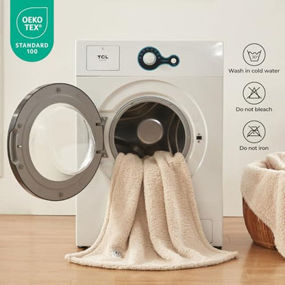 1 Pack 3 Calming Blankets Fluffy Premium Fleece Pet Blanket Soft Sherpa Throw for Dog Puppy Cat Beige Small (23" x16'') - color: Beige, size: Small (Pack of 3)