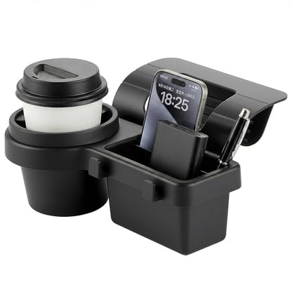 Li&Zhao Car Window Cup Holder - Clip-On, No Drill, Universal Fit