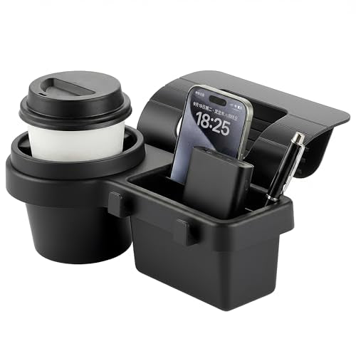 Li&Zhao Car Window Cup Holder - Clip-On, No Drill, Universal Fit