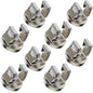 ULIBERMAGNET Magnetic Mop Broom Holder,Heavy Duty Movable Magnetic Tools Holder,Anti-Slip Magnet Mounted Utility Storage Mop Shovel Hanger for Garage, Kitchen, Laundry, Garden(8 Pack/Silver) - style: 10LB 8PCS Magnetic Mop Holder