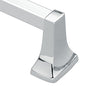 Moen Contemporary Chrome 24-Inch Bathroom Towel Bar, Wall Mounted Towel Hanger, 2224 - size: 24 Inch