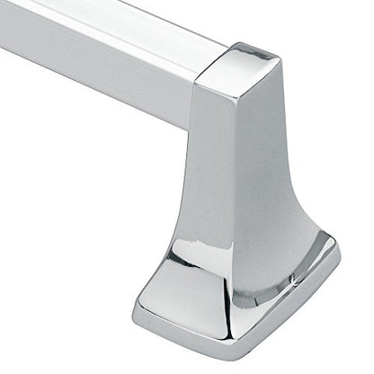 Moen 2224 Contemporary 24-Inch Towel Bar, 24 Inch, Chrome (Pack of 2) - size: 24 Inch (Pack of 2)