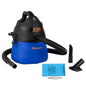 Koblenz Wet Dry Vacuum Cleaner, 3 Gallon 2.0 PHP, Twist-N-Lock Hose, Small Shop Vac, Portable Shop Vac for Home Car Garage Workshop, 10 ft Reach, Accessories Included, Blue/Black, WD-353L - size: 3 Gallon 2.0 HP
