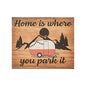JennyGems Camper Gifts, Home Is Where You Park It Wooden Sign, RV Camping Gifts, Camper Decor, Made in USA - color: Home Is Where You Park It
