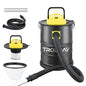 Fireplace Ash Vacuum Cleaner, 2.6 Gallon Heat Resistant Lightweight Canister Vacuum Cleaner with 800W Powerful Suction Blowout for Fireplaces, Pellet Roasters, Woodstoves Pellet Ash Vacuums - size: 2.6 Gallon
