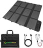 LENSUNSOLAR 300W Solar Blanket Complete Kit Ready to Charge Battery and Solar Generator Portable Lightweight for Camping - size: 300W Blanket