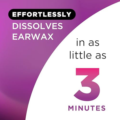 LIPO Earwax Removal Kit - Ear Wax Removal Drops with Bulb Syringe & Ear Plugs - Ear Cleaning Kit for Clogged Ears - Peroxide-Free, Gentle Ear Care for Daily Ear Hygiene & Wax Build-Up Removal