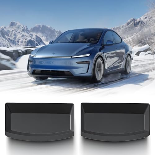 GEEDAR Under Seat Storage Box Organizer for Tesla Model Y 2025 Juniper (2PCs) - Front Section, New Model Y 2025 Hidden Storage Box, Underseat Organizer Fit Tesla Model Y 2025 Accessories - size: for Model Y Juniper