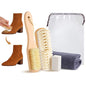 5Pcs Suede Eraser for Shoes, Suede Eraser and Brush, Suede Cleaning Kit, Suede Kit, Suede Brush Stain Removal for Suede Jackets, Purse, Couches & Bags