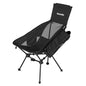 Naturehike Ultralight Camping Chair, Portable Backpacking Chair with Storage Bag, Lightweight Compact Collapsible Camp Chair - size: Large