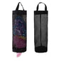 TOGETRUE Plastic Bag Holder, Grocery Bag Holder Mesh Hanging Storage Bag Dispenser (Black 2 Packs) - color: Black 2 Packs