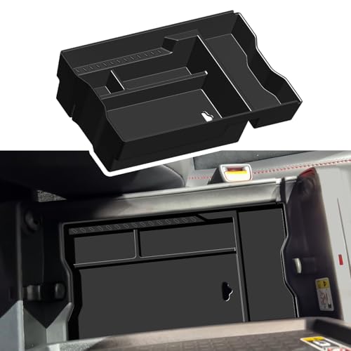 Center Console Tray Organizer Fits for RAV4 Accessories 2026 and 2026 RAV-4 Prime, Armrest Insert Container ABS Material Secondary Storage Box - size: RAV4-Center Organizer-26