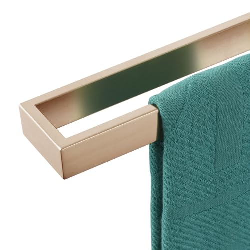 KOKOSIRI Towel Bar for Bathroom Hardware Bath Towel Hanger 20-Inch Kitchen Rack Champagne Bronze Stainless Steel Wall Mount, 1 Pack B4008CPG-L20 - color: Champagne Bronze, size: 20-Inch