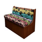 Dog Paw RV Dinette Cushion Covers Colorful Board RV Stretch Sofa Seat Slipcovers Washable Camper Couch Cushion Covers Include 1 Bench Cover 1 Backrest Cover - color: Dog Paw Colorful Board
