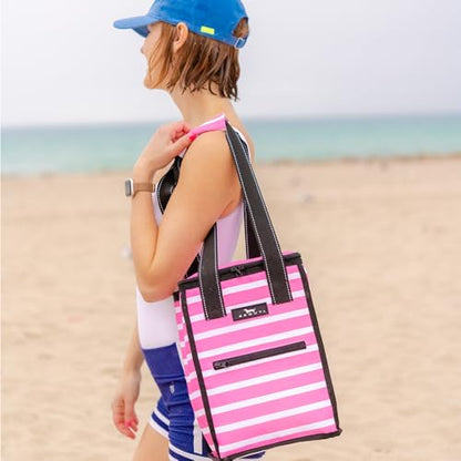 SCOUT Pleasure Chest - Soft, Lightweight, Insulated Cooler, Fits 5 Wine Bottles, Cooler for Beach, Pool, Boat, and Picnics - color: Pool McCartney