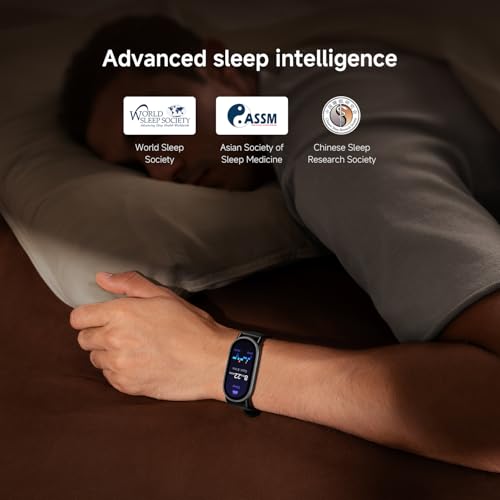 XIAOMI Mi Smart Band 10 (2025) Global Version - 1.72" AMOLED Display | 21 Days Battery Life | Touchscreen, Multi-Sport Tracker, Activity Tracker, Heart Rate Monitor | BT5.4 - (Mystic Rose) - color: Mystic Rose