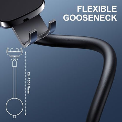 Phone Holders for Your Car [Gooseneck Flexible] Phone Stand for Car Dashboard Windshield Automotive Accessories [Strong Suction Cup] Cell Phone Car Mount for All iPhone Android Smartphone - style: Gooseneck