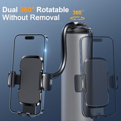 Phone Holders for Your Car [Gooseneck Flexible] Phone Stand for Car Dashboard Windshield Automotive Accessories [Strong Suction Cup] Cell Phone Car Mount for All iPhone Android Smartphone - style: Gooseneck