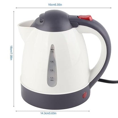 Car Electric Kettle, Portable 1000ml 24V Travel Car Truck Kettle Electric Automatic Shut Off Portable Water Heater Boiler Stainless Steel Kettles for Tea Coffee Making