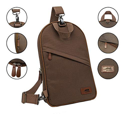 13 PC Grilling and Camping Cooking Utensils Set for The Outdoors BBQ - Stainless Steel Camp Kitchen Set Cookware Grill Tool Accessories Kit with Lightweight Stylish Crossbody Carrying Bag (Brown) - style: Brown Lite