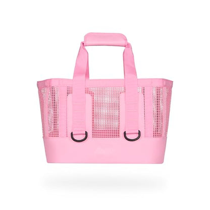MISSION Boat Gear CASSI Heavy-Duty Outdoor Tote and Waterproof Marine-Grade Mesh Boat Bags - color: Rosé, size: 23 Liter