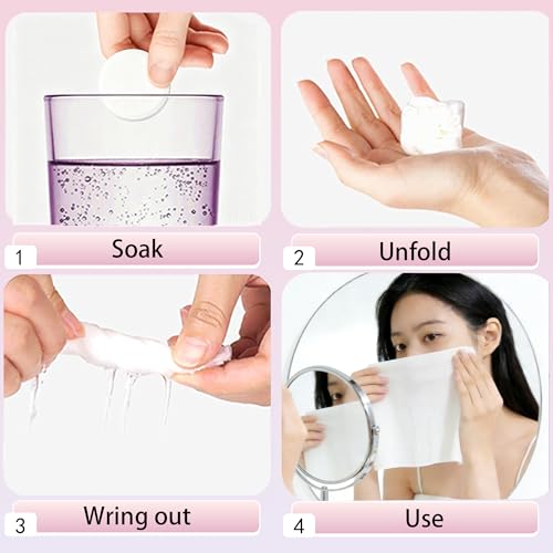 Extra Large Compressed Towels 23.7"x11.8" Cotton Facial Towels 12-Pack for Travel, Camping & Daily Use | Ultra-Thick, Reusable, Superior Absorbency - Ultimate Convenience for Your Outdoor Adventures - size: 1 Count (Pack of 12)