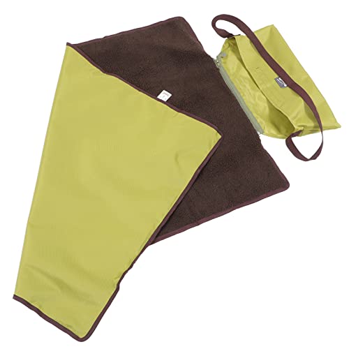 STOBOK Foldable Waterproof Outdoor Dog Mat 39.4X27.6In Portable Self Warming Pet Blanket for Travel Camping Hiking